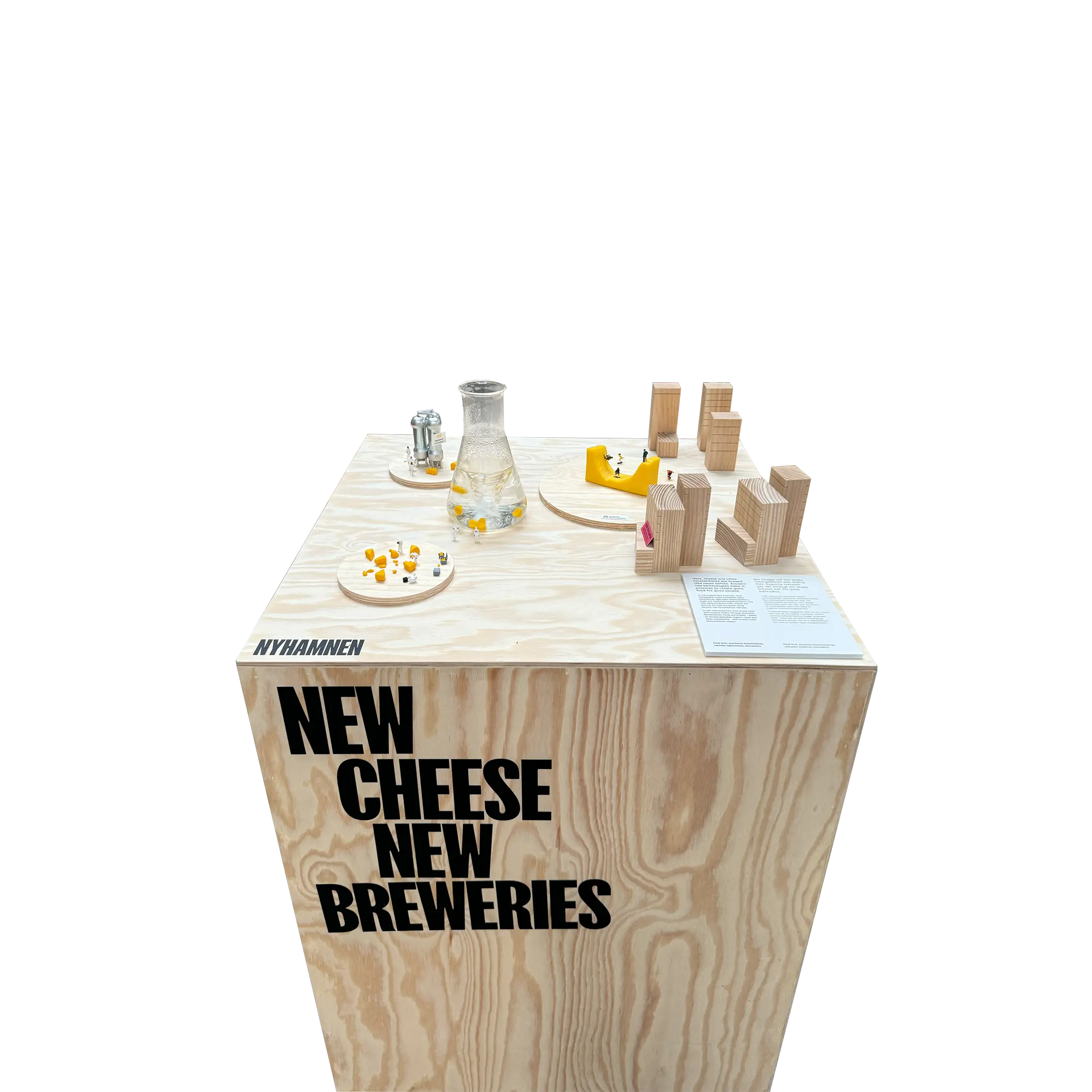 The Cheese podium