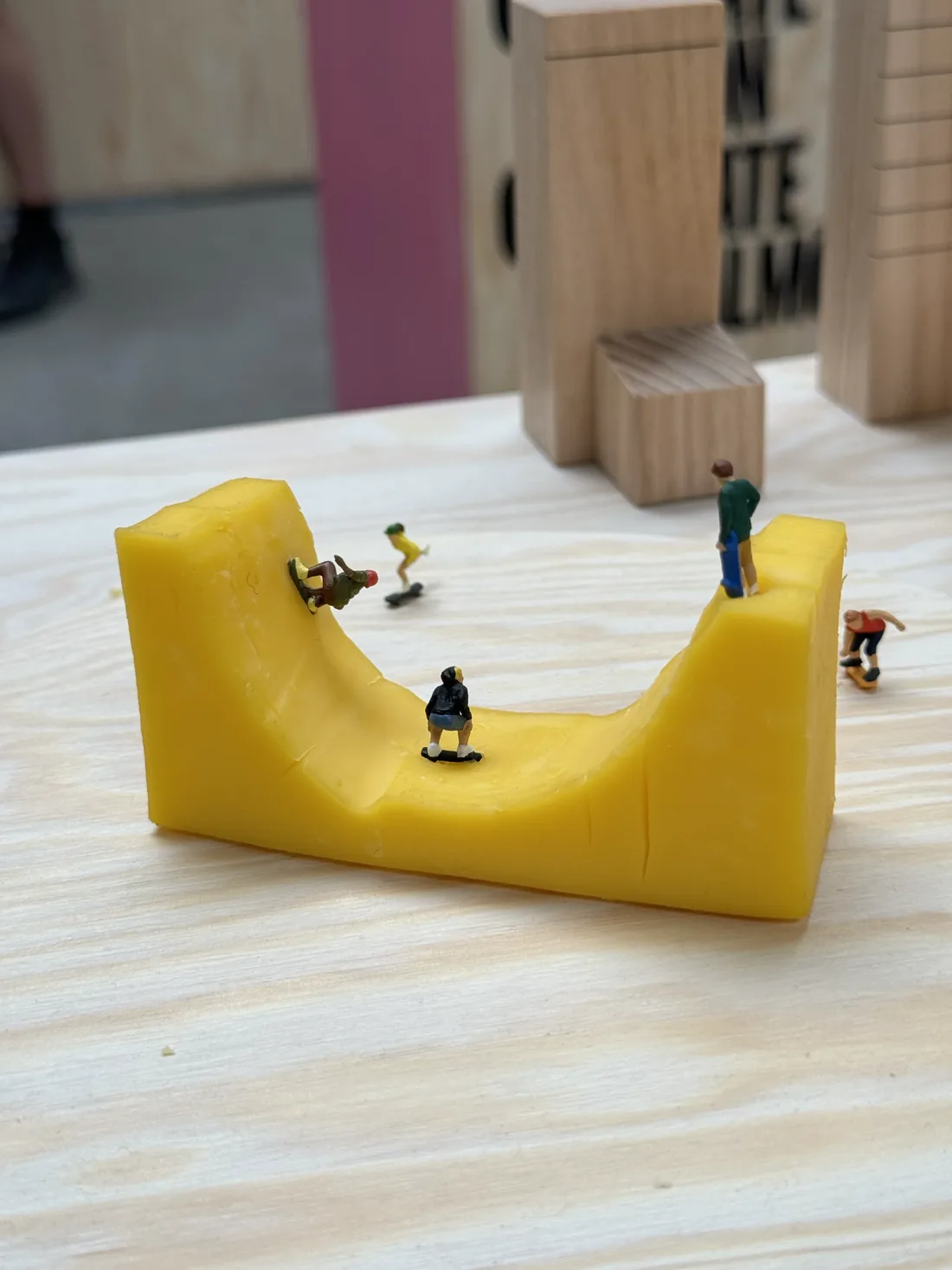 The skate ramp