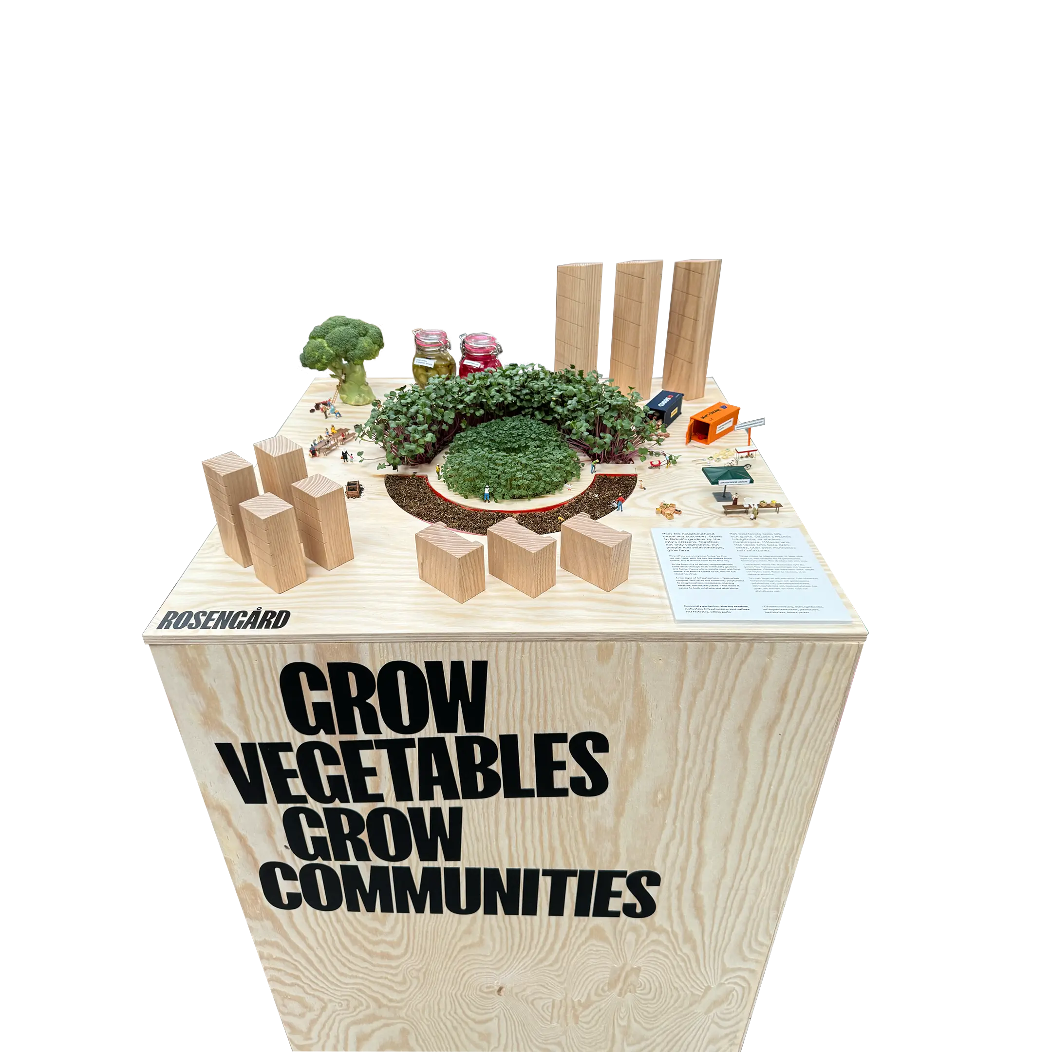 The Veggies podium, Rosengård